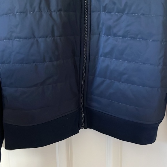 codice Men's Luxury Full Zipper Lightweight Jacket Mock Neck Navy 54 L XL - Picture 8 of 10